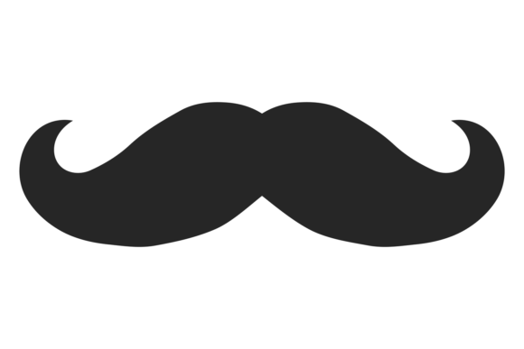 Download Moustaches Black Icon. Male Symbol. Retr - Black Collection